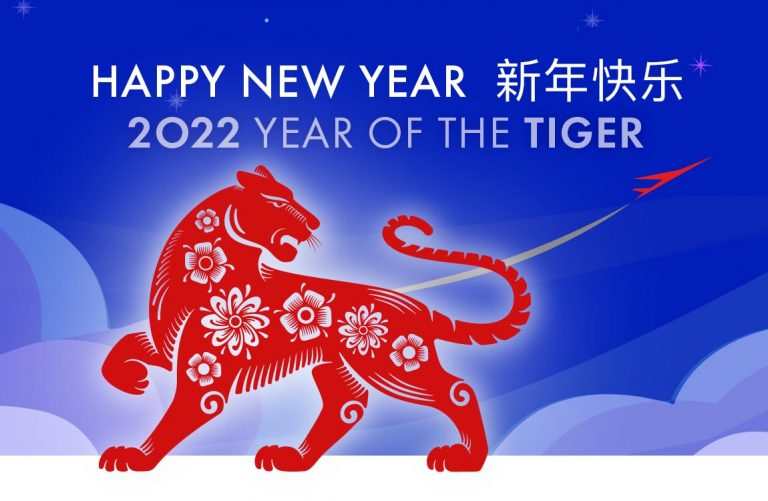 Happy New Year - 2022 Year of the Tiger