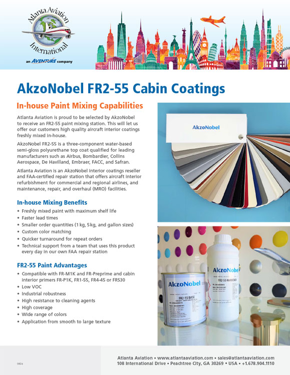 Atlanta Aviation AkzoNobel flyer